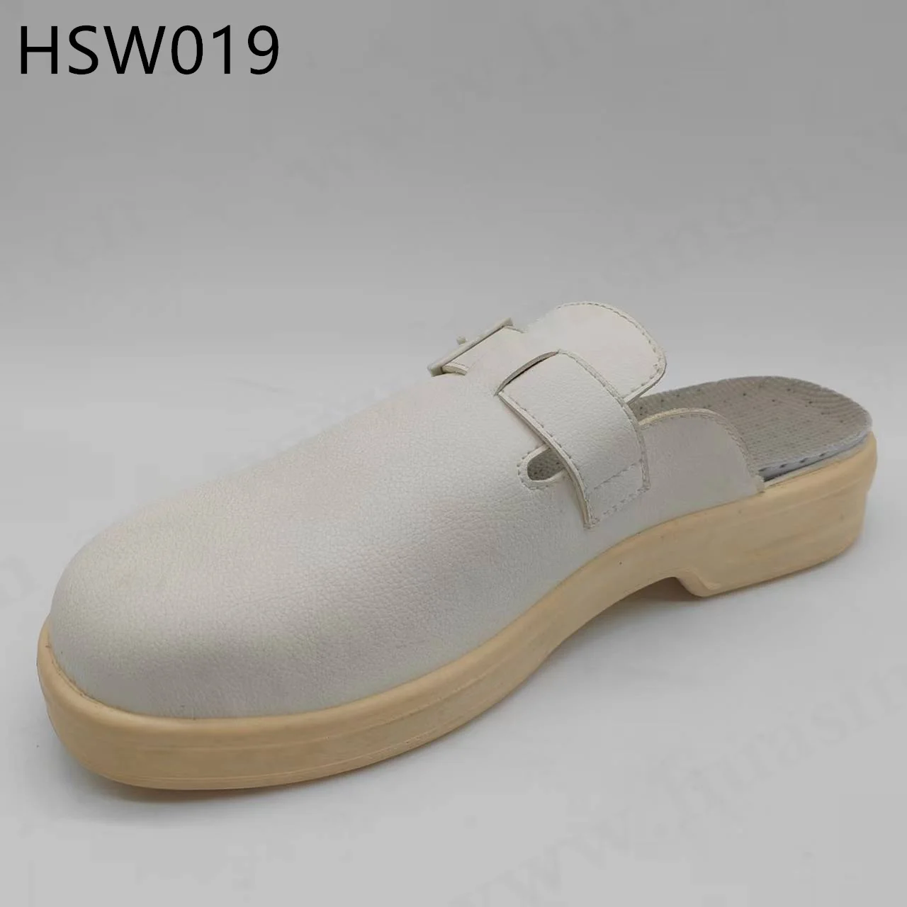 LXG,USA Medical Corporation Popular Easy Wear Work slippers Super Anti-slip PU Injection Anti-Fatigue White Safety Clogs HSW019