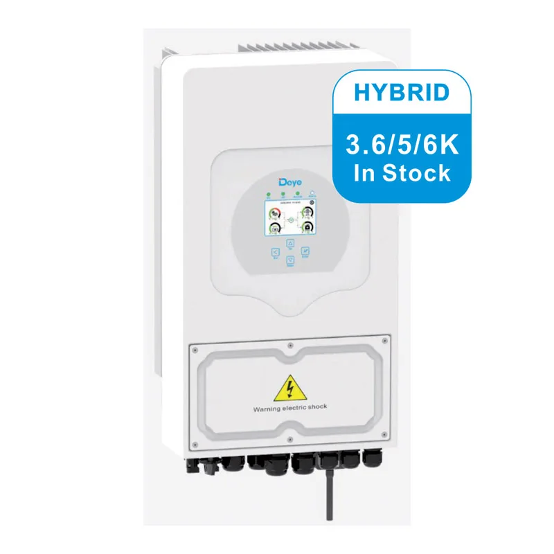 Deye Solar Inverter Hybrid 3.6kw 5kw 6kw 8kw Single Phase