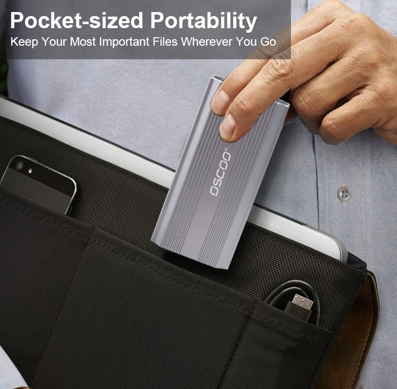 RGB NVME Enclosure 10gbps SSD External Hard Drive Case