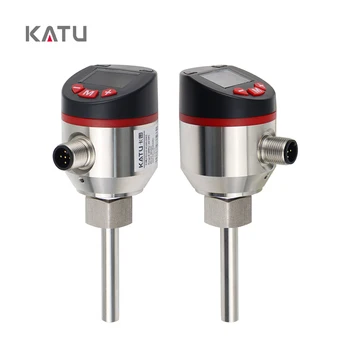 KATU Factory Wholesale FTS210 4-20mA NPN PNP 1-5V 0-10V IO-link Output Thermal Flow Switches