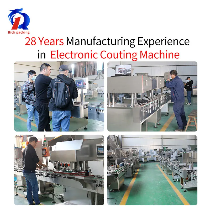 Новая Запатентованная машина для подсчета и розлива таблеток для фармацевтических капсул 3-25 мм