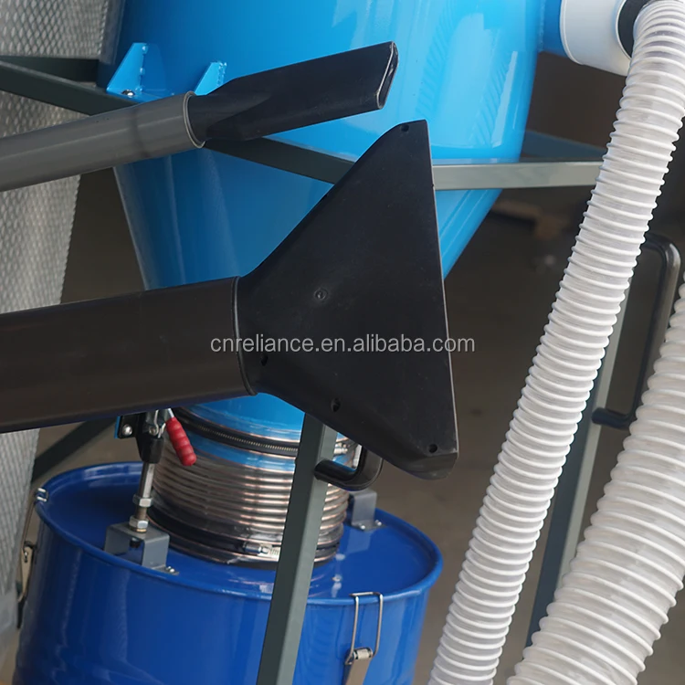 750w/1.5kw/2.2kw/3kw Cyclone Dust Collector For Cleaning With Air