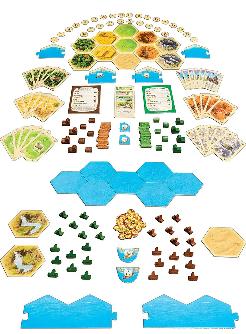 Catan 56 Player Expansion Ocean Edition Strategy Board Game Catan