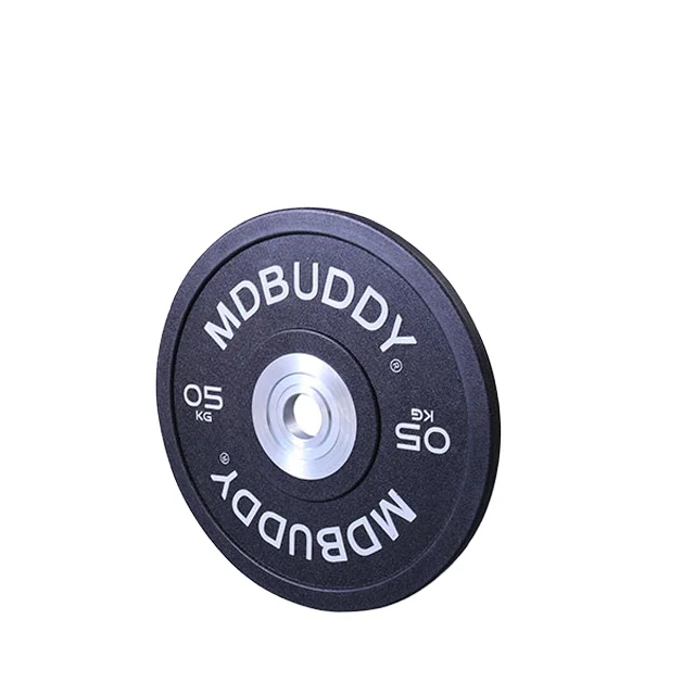 MD Buddy Urethane Bumper Plates Ideal for Weightlifting