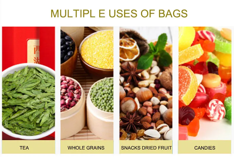 Matte Food Packaging Stand up Pouches Moisture-Resistant and Plastic-Free Food Grade for Secure Storage factory