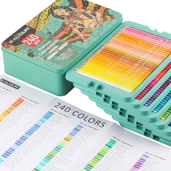  KALOUR Professional Colored Pencils,Set of 240 Colors