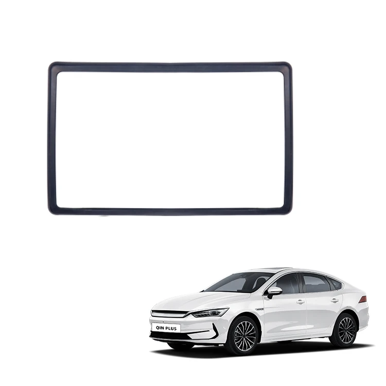 Car Navigation Screen Silicone Protectors for BYD Qin Plus Accessories Silica Gel Navigation Cover Sleeve Interior Accessory