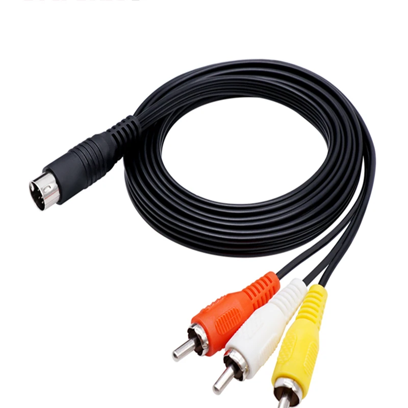 AV Cable RCA for SE GA MD2 Mega Drive 2 Audio Video Cable