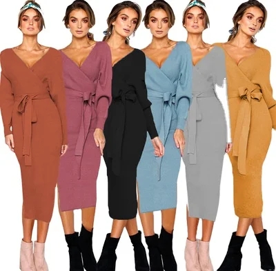 Wholesale Superior Quality Large Size One Piece Dress Sexy Ladies Casual Dress Solid Winter Dress Buy Bodycon Dress Cotton Dress Women Winter Long Dress Product On Alibaba Com