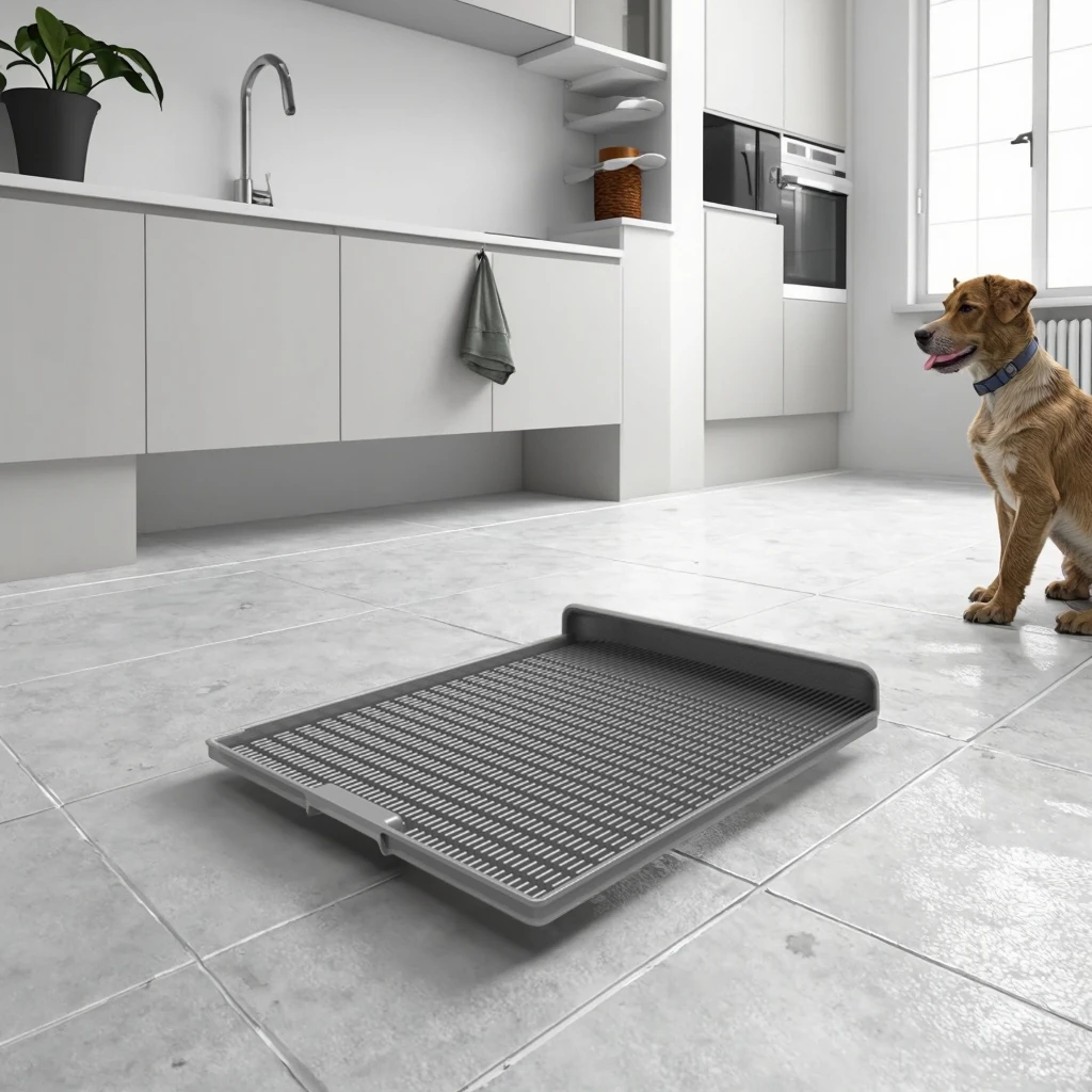 Extra Large Anti-Stepping Poop Splicing No Diapers Needed Automatic Cleaning Large Dog Toilet Non-Sticky Simple Style Poop Bags
