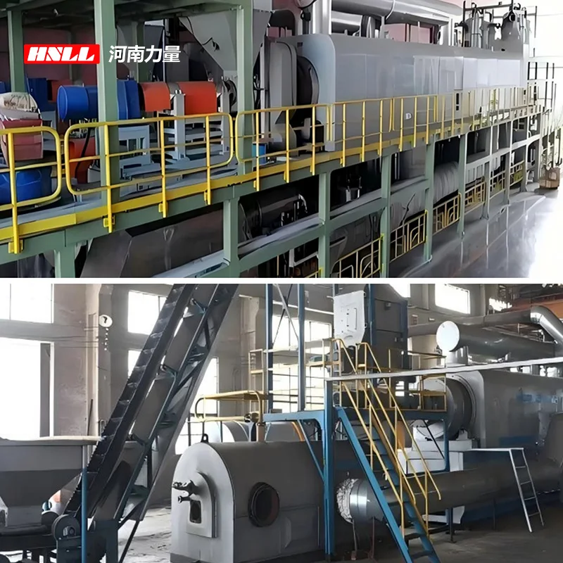 Automatic 5-30 Ton Pyrolyzer Full Converting Waste Tires to Fuel Oil Vacuum Plastic  Continuous Pyrolysis Equipment