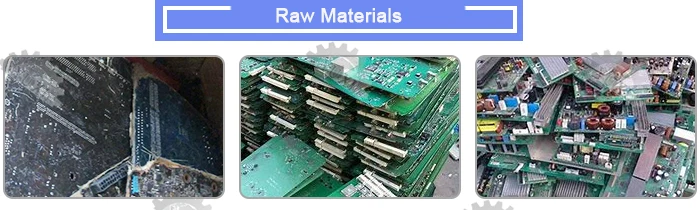 Scrap E Waste Separation Machines Waste PCB Recycling Machine