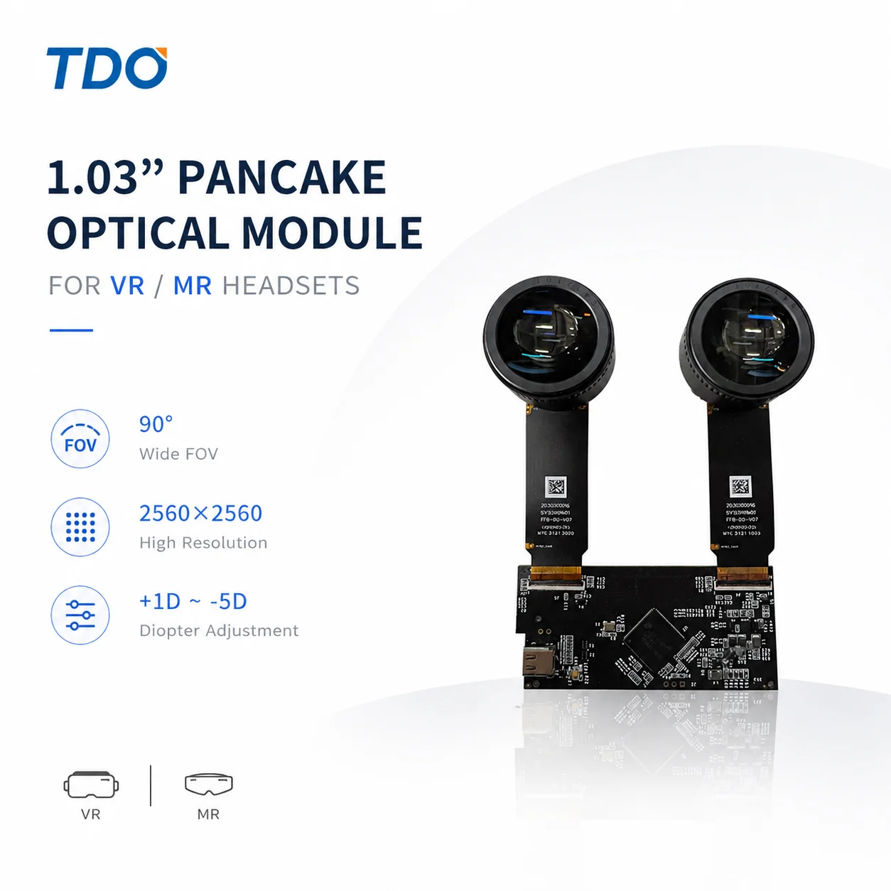 池上 IPD-VR300 Seeya VR Pancake Optical Instruments - High-Resolution Headset