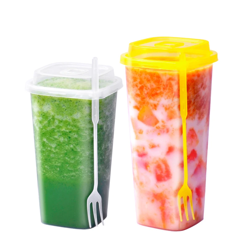 Smoothie Cold Drink Cups - Clear