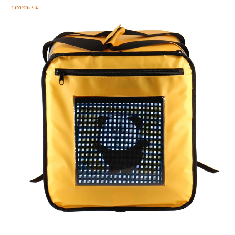 product wholesale reusable food delivery bags with motorcycle high quality cooler backpack for take away-2