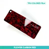 FLOWER CARBON RED