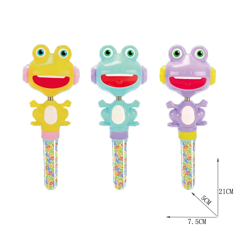 Pistola de agua de cocodrilo y silbato de rana para niños