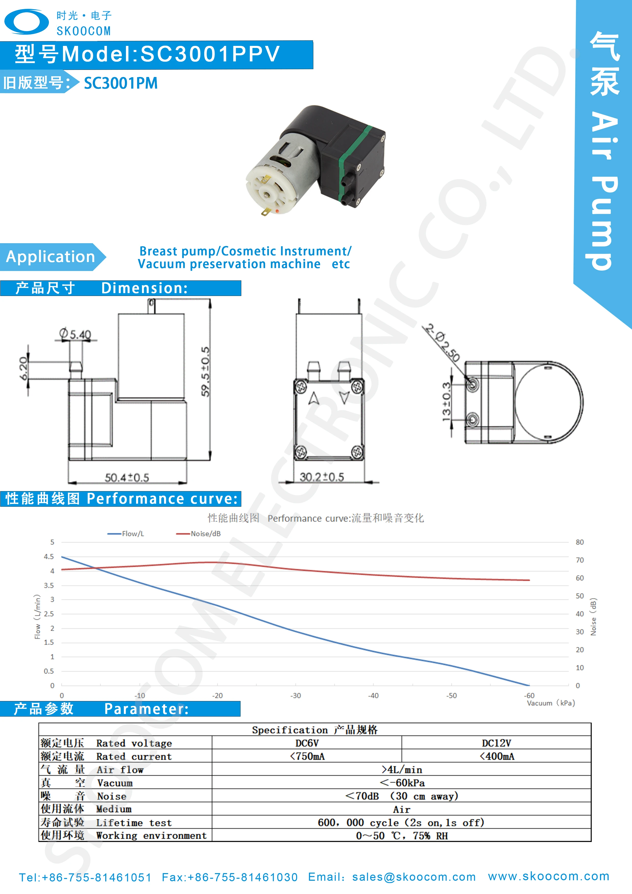 small DC 5v 12v dc electric mini pumps vacuum air gas micro diaphragm ...