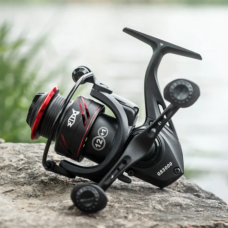 LINNHUE Spinning Reel GS2000-7000 Spool Logam 5.0:1 Max Drag 10Kg Roda Pancing  Reel Pancing Ikan Mas Reel Pancing Laut| Alibaba.com