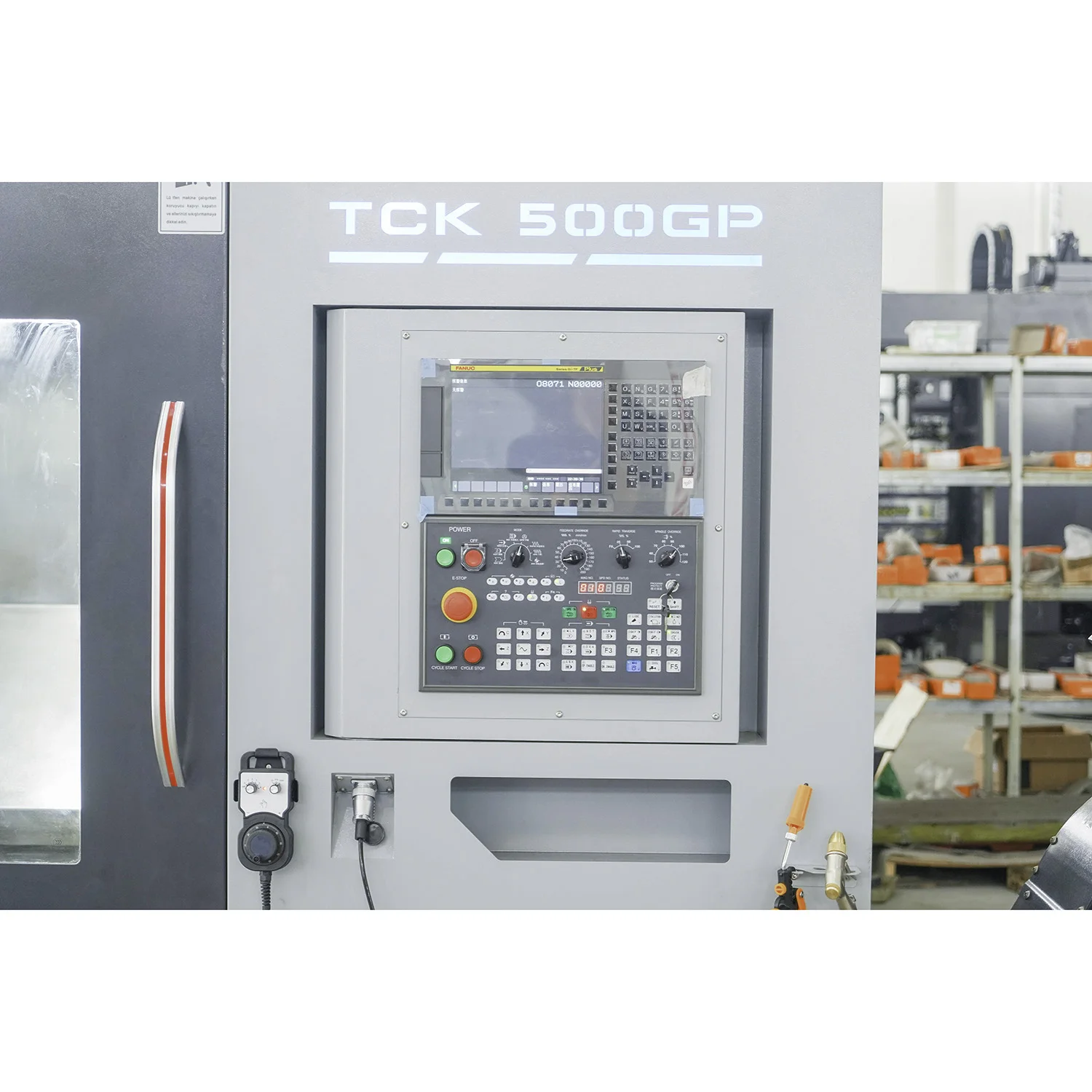 Hyundai TCK70L TCK75L CNC Lathe Turning & Milling Center with Turret Head Heavy Duty Horizontal Machining for Sale