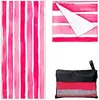 Pink stripes - extra large 78x35"