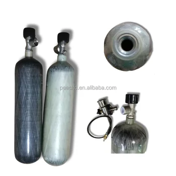 Factory Direct Sales 6.8l 9l High Pressure 30mpa Pcp Aluminum Carbon Fiber Gas Cylinder Tank