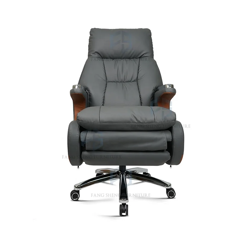 Extra Large Luxury Big Boss Executive PU Leather Office Chair