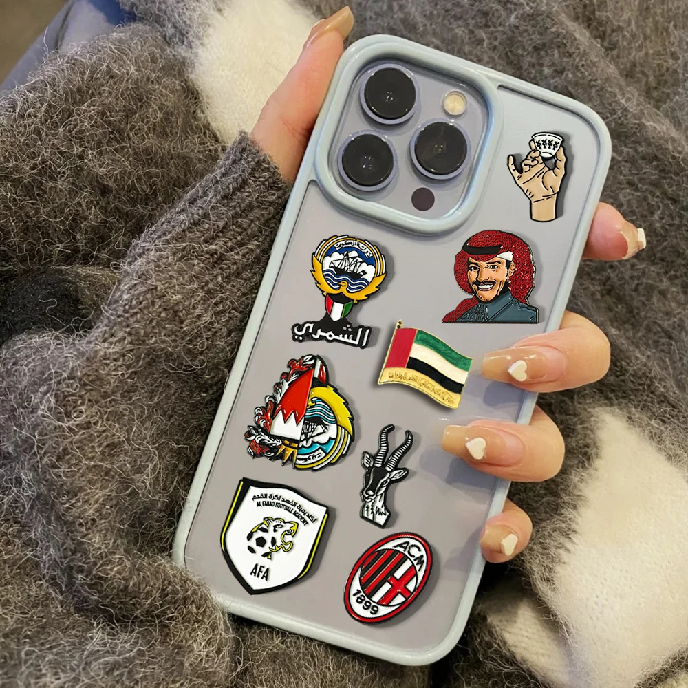 Factory Current Mold Saudi Arabia Adhesive Stickers Factory Anti Slip Mobile Phone Back Iron Stickers for Saudi Mobile Phones
