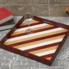 rayas de madera maciza