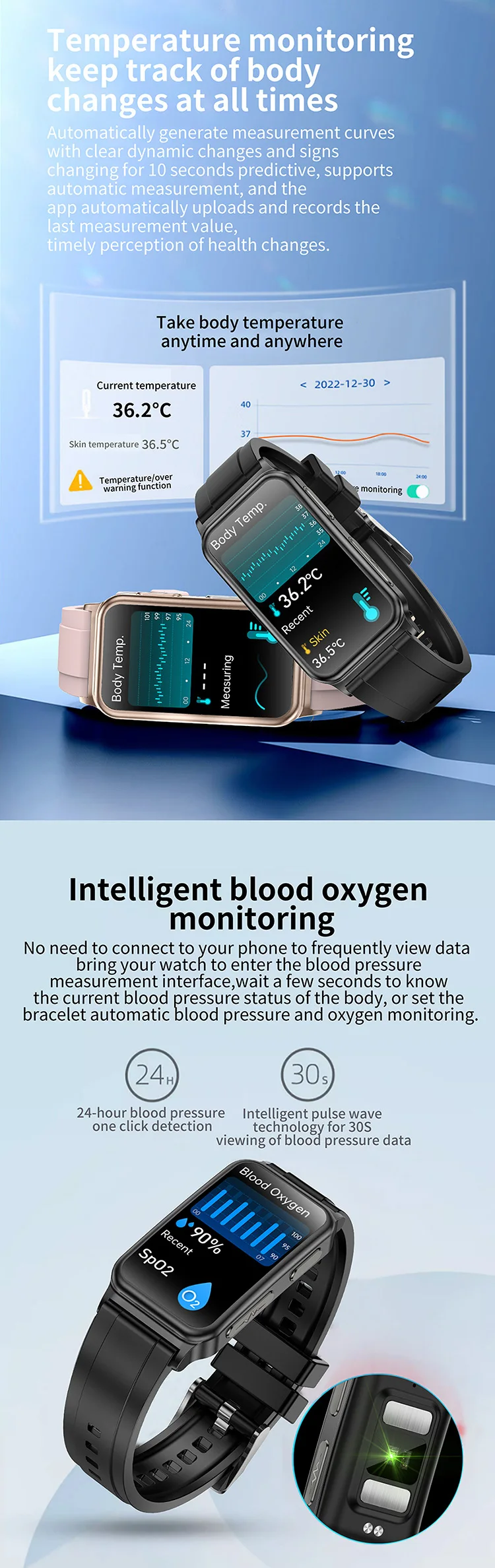 Pulsera Inteligente Tension Arterial Pulsera Inteligente Leotec