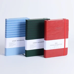 New Arrival Colorful Leather Office Notebook Elegant Paper Travel Notebook Portable Journaling School Notebook