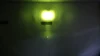 With round yellow high beam