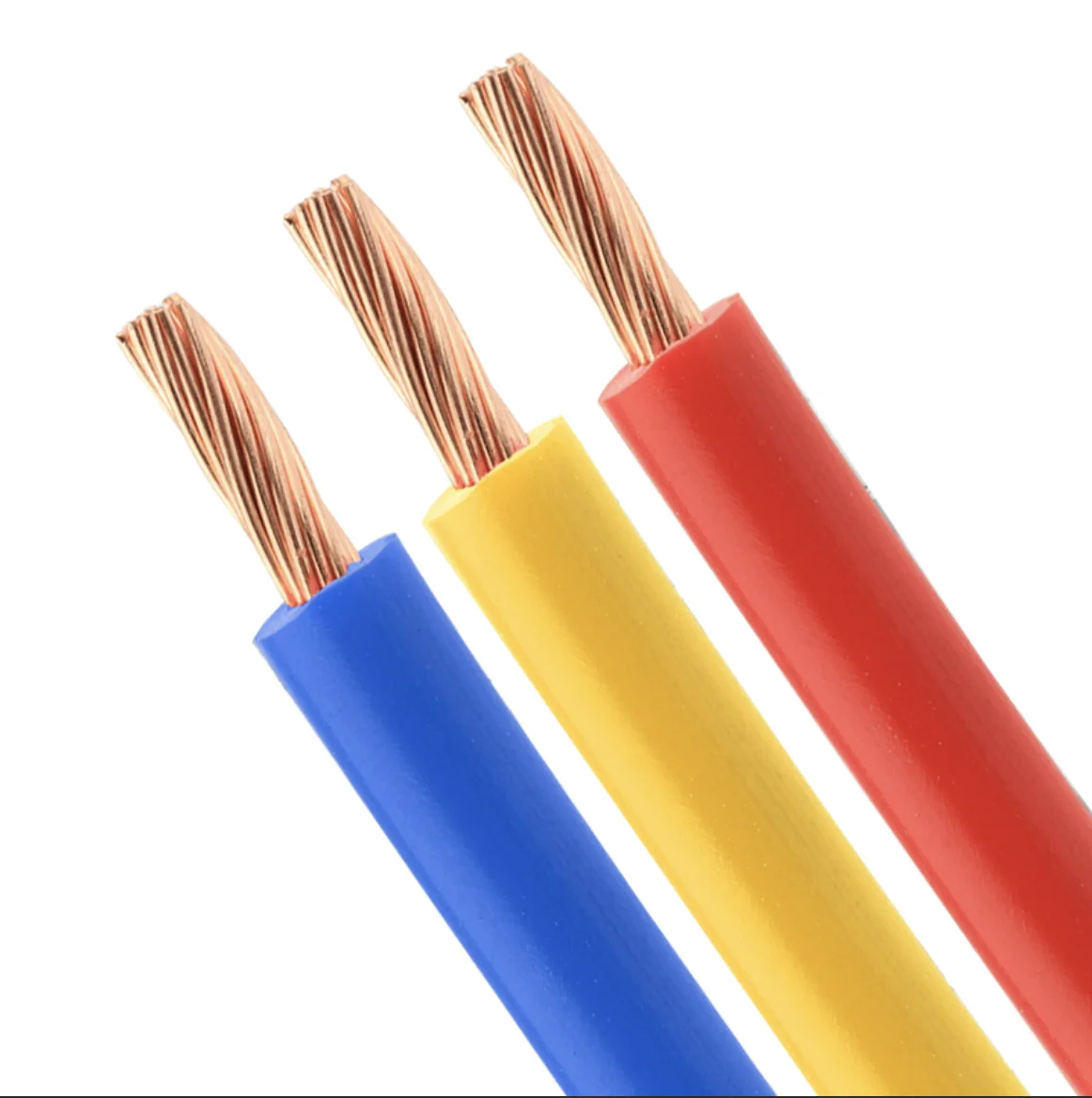 10m x10 color PVC Single Copper Wire D=φ0.8mm 20AWG 105C 600V UL CSA RoHS Taiwan 