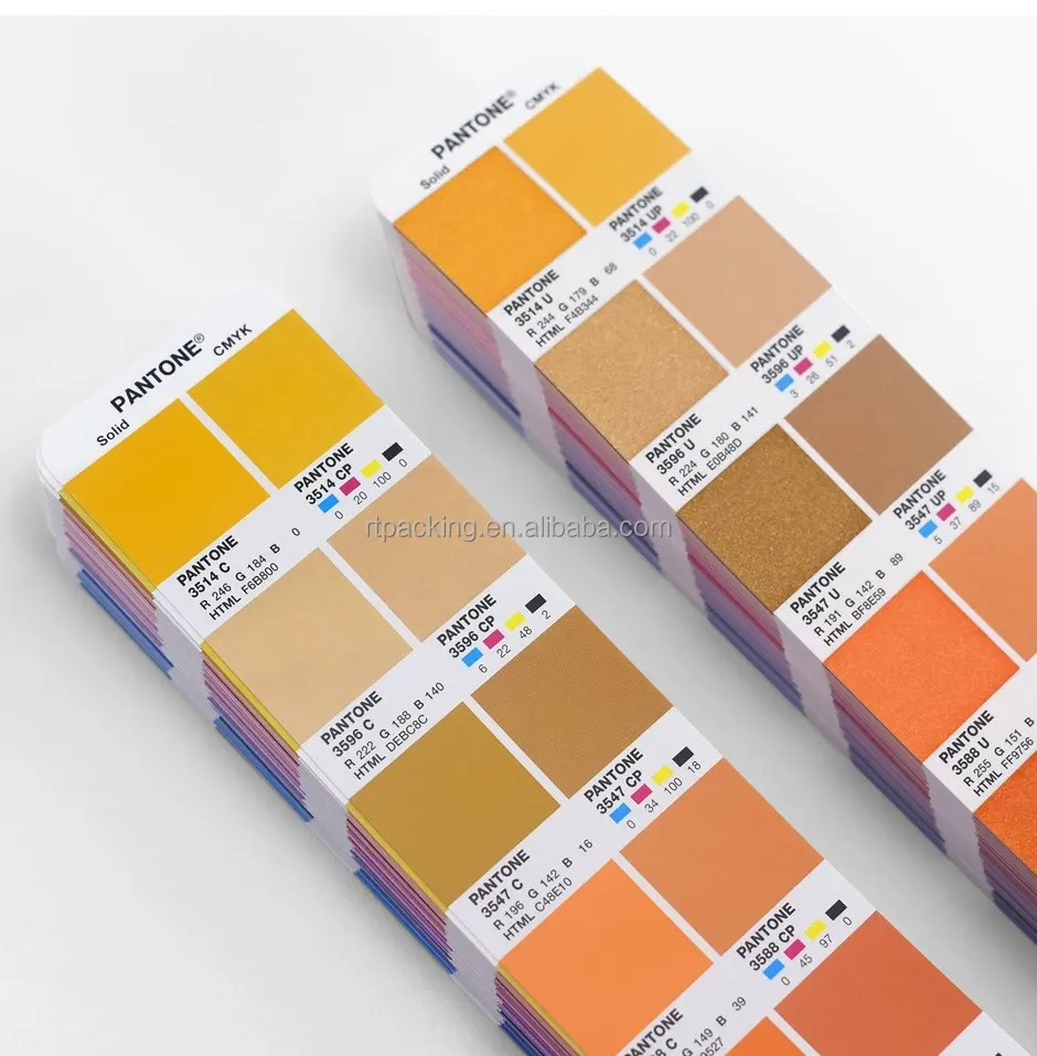 Pantone Color Bridge Guide Set Coated & Uncoated Gp6102b,Gg6103b - Buy ...