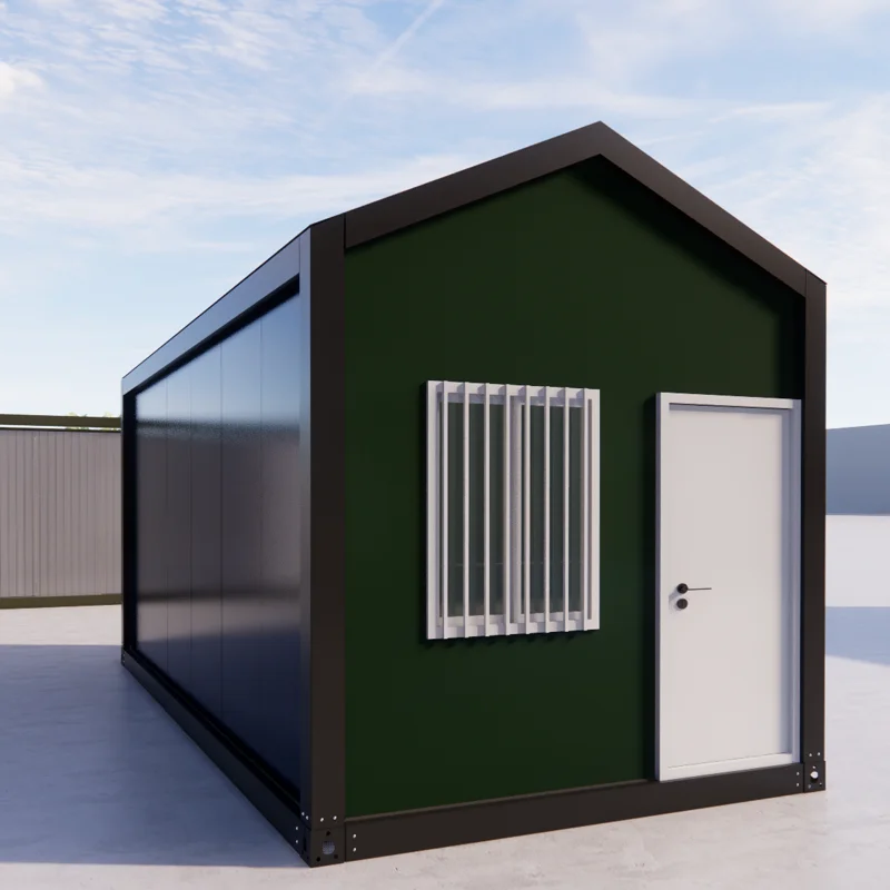 Edificio popular, de nuevo estilo y portátil, casa de contenedor modular de acero prefabricada de lujo y alta calidad para vivienda