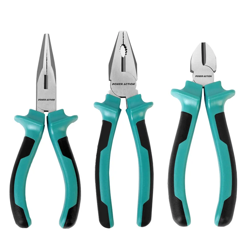 CRV Pincers Long Nose Plier Pliers Tool Set Pliers for Crimping Cables