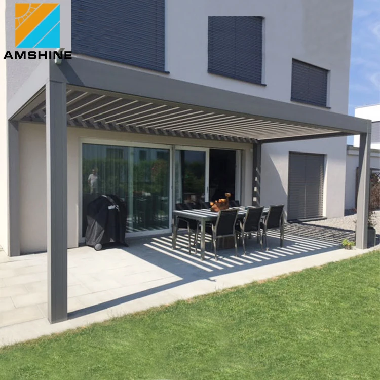 Gazebo de jardín de aluminio de 300 * 400 cm impermeable al aire libre del  fabricante de China - Sunny Outdoor