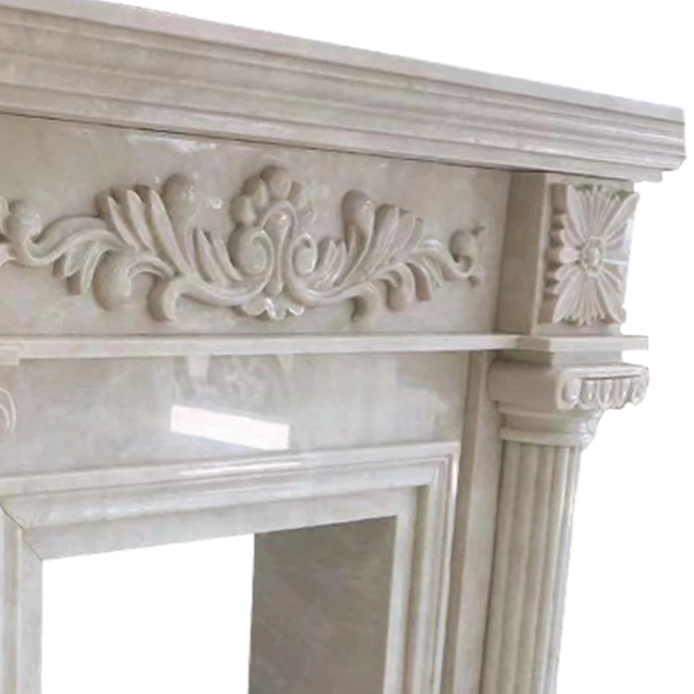 
Factory Natural Stone Mantle Fireplace Mantel Electric Fireplaces 