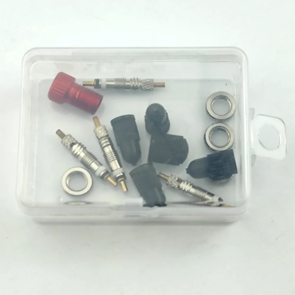 1 Набор вакуумных банок Портативный MTB велосипед ремонт шин инструментов золотник адаптер крышка