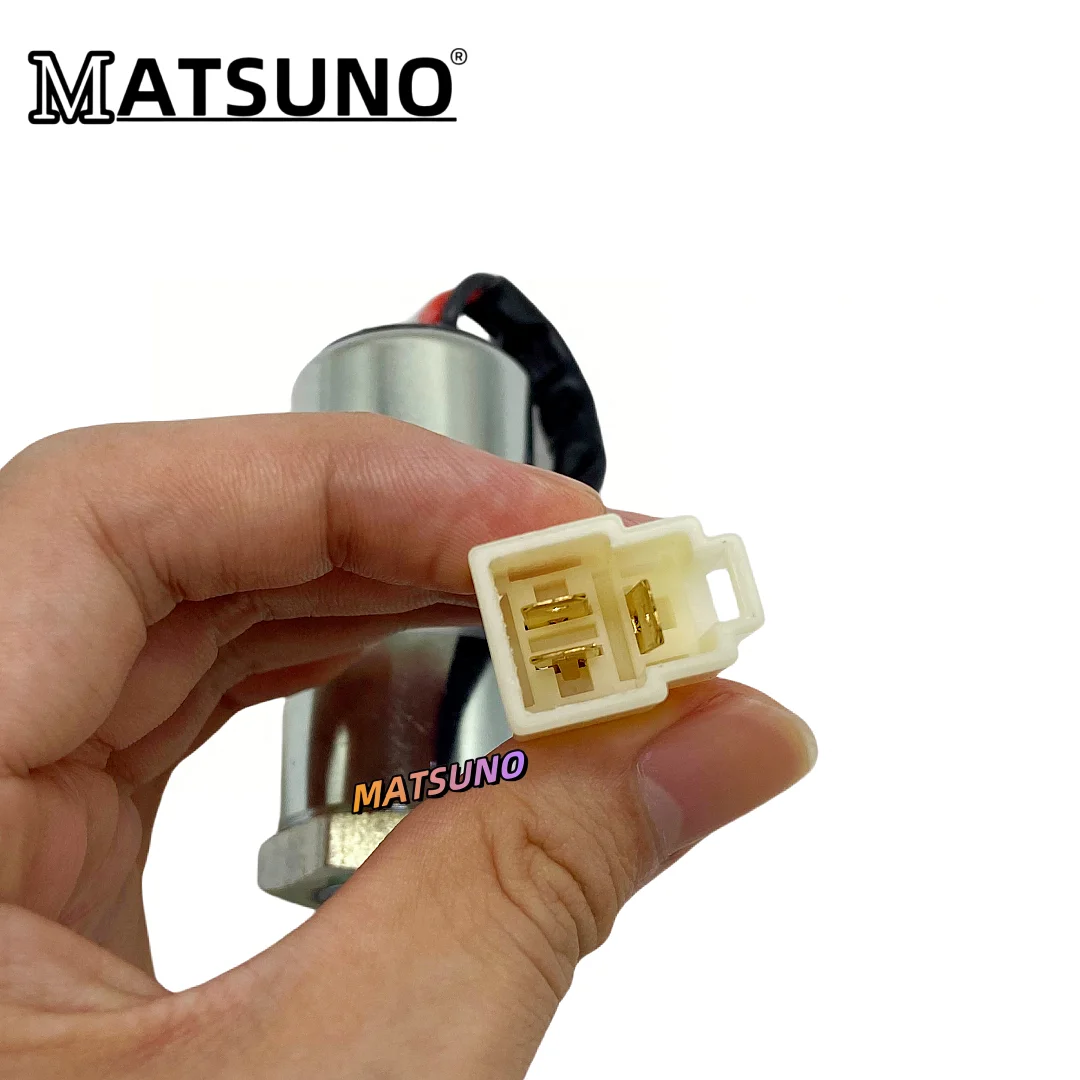 Hitachi Ex55/60 Stop Solenoid Valve 897329-5680 | Oem Excavator Parts