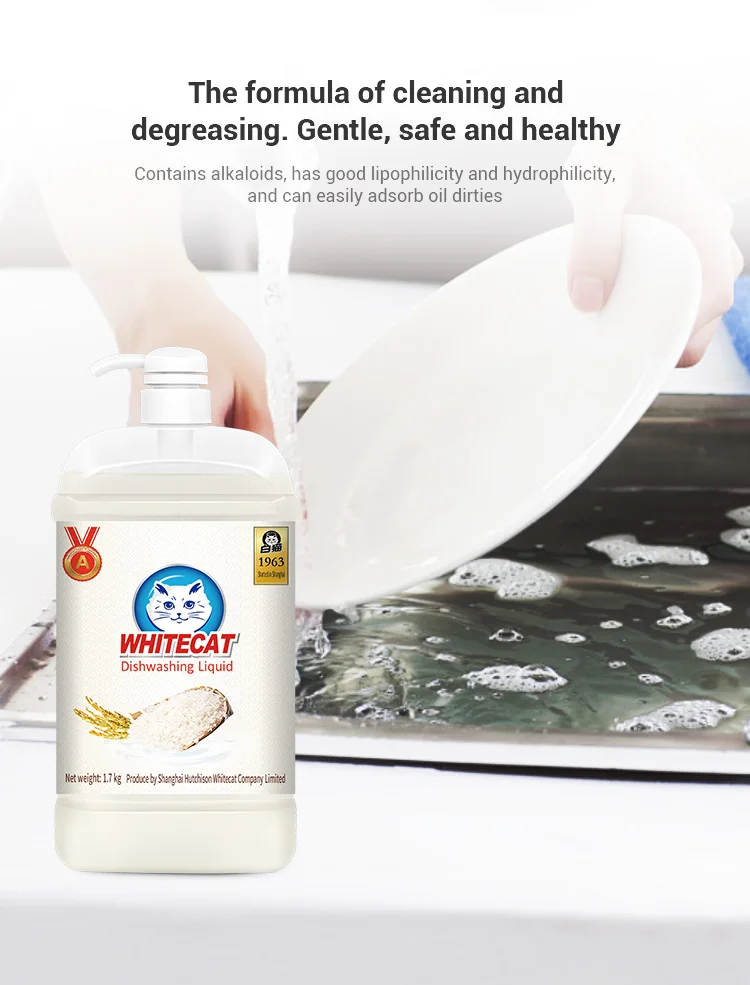 High quality liquid rice perfume OEM plastic bottle dish washing paste liquid formula dishwasher detergent supplier