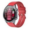 Red silicone gel strap
