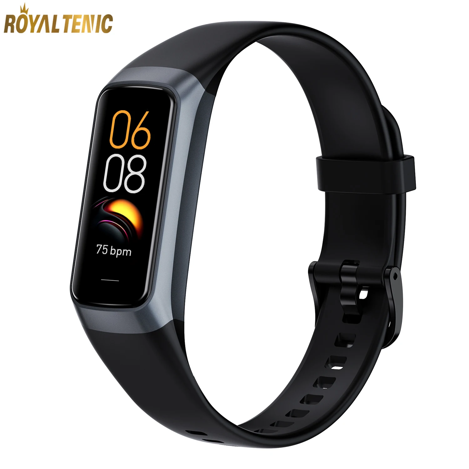 C60 AMOLED Touch Screen Smart Band Heart Rate Blood Pressure