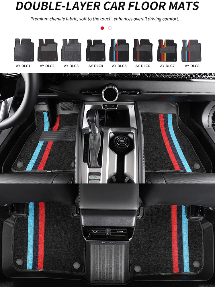 Auto Accessories 3D All Weather TPE Car Floor Mats Cargo Carpets for Toyota Raize 2022