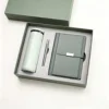 Lok bouton tasse signe stylo carnet noir