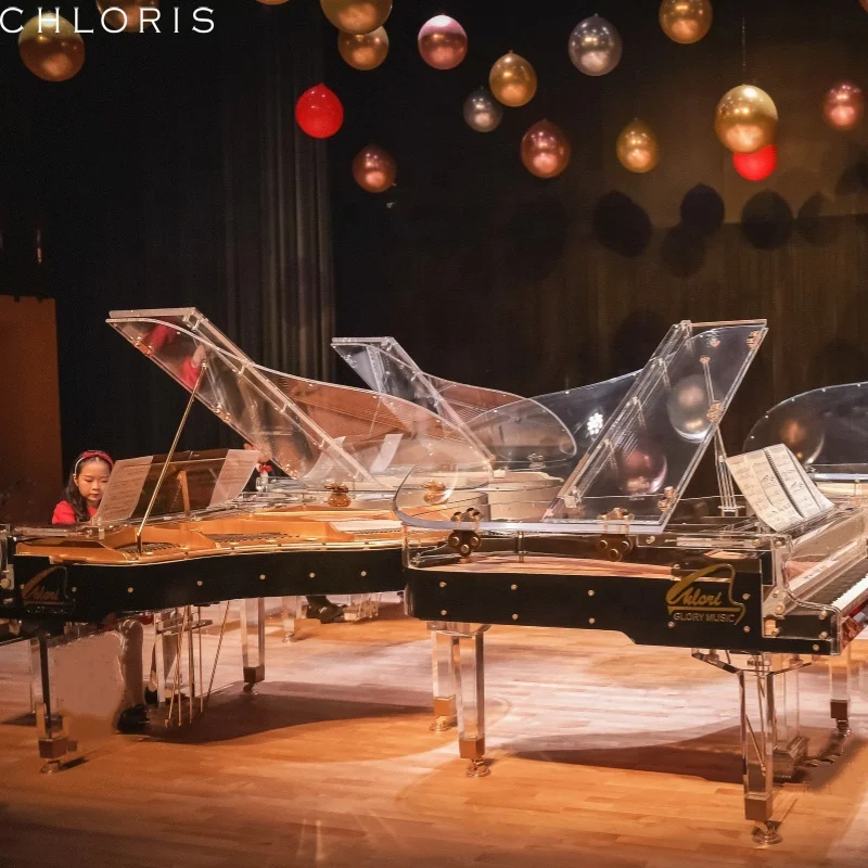 グランドピアノHG168A透明ピアノクリスタルデザイン工場価格| Alibaba.com