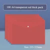 transparent red