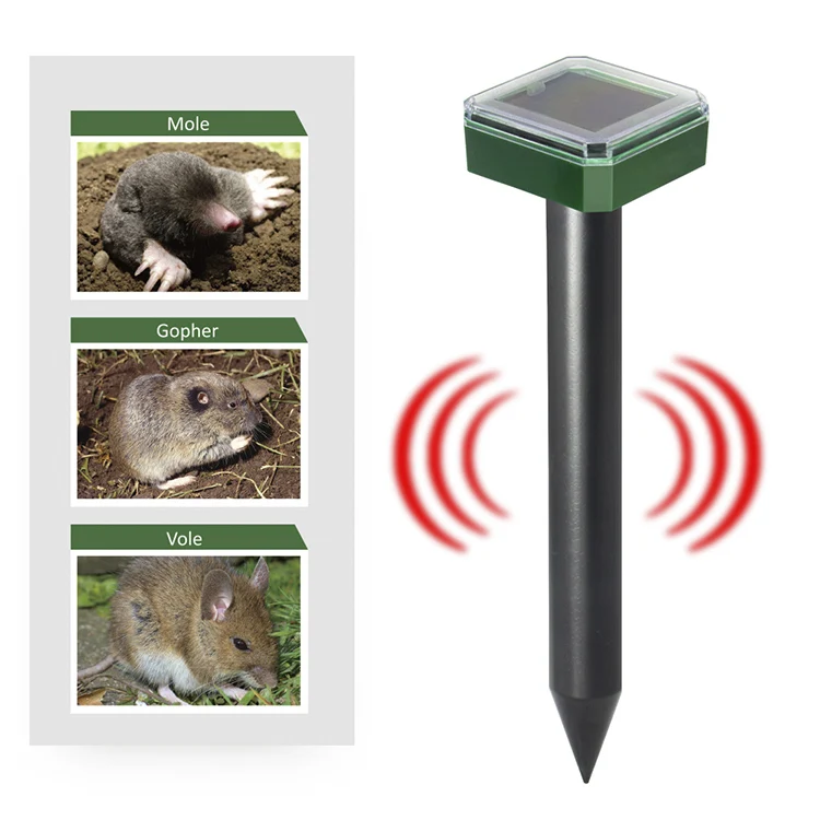 Ultrasonic Pest Repeller Lizard Bat Solar Ultrasonic Pigeon Monkey Animal Repellent Bird Repeller Mole Pest Control