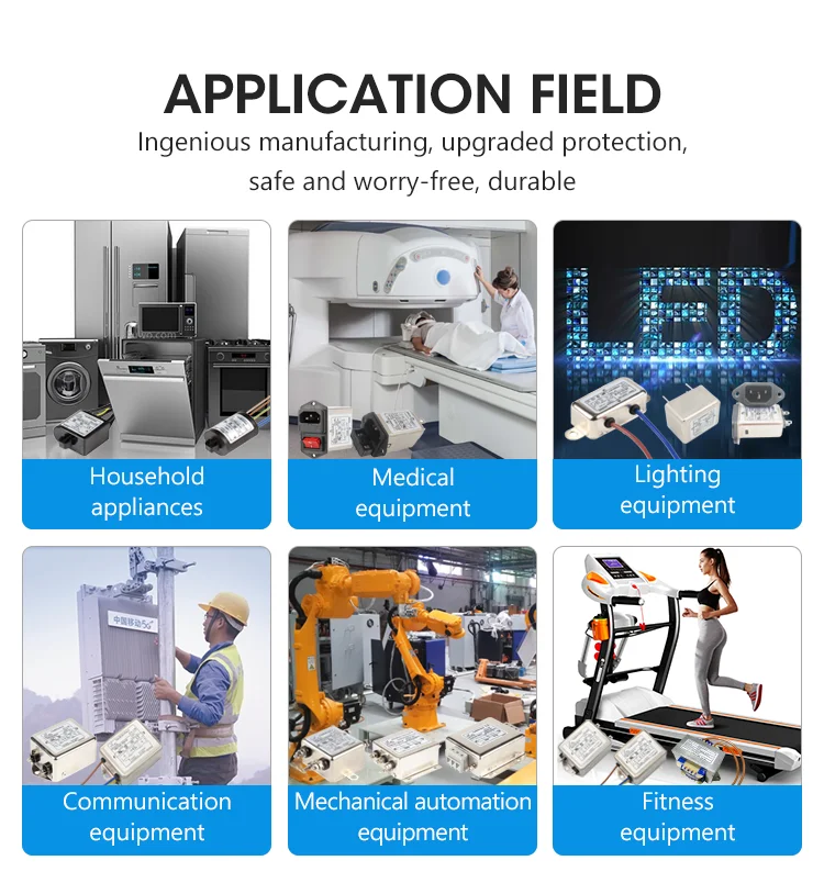 Производители Фильтров EMI производят высококачественные однофазные фильтры 1A ~