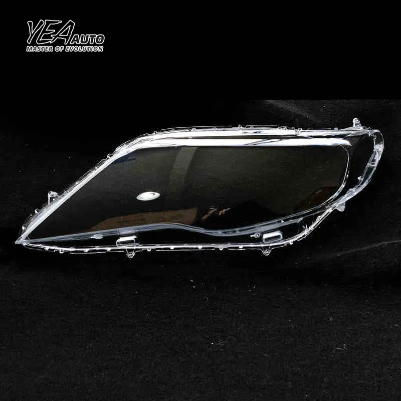 product yea auto car headlight cover lens glass for toyota avalon lens cover 2011 2012 pc lampshade clear shell-31